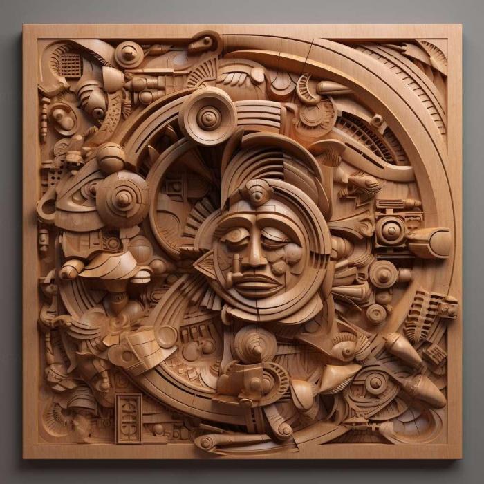 نموذج ثلاثي الأبعاد لآلة CNC 3D Art 